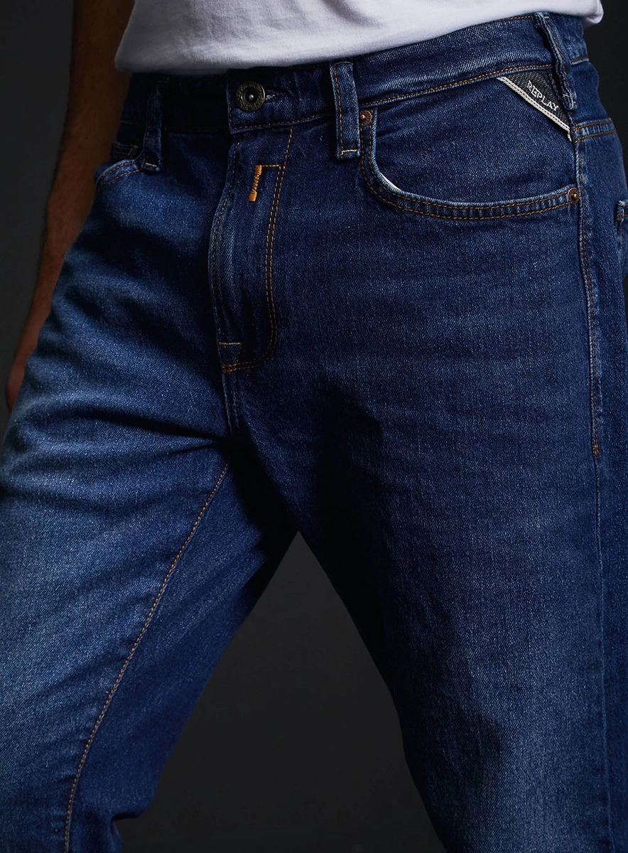 Calça Jeans Neaal Skinny Masculina Índigo Lcecci
