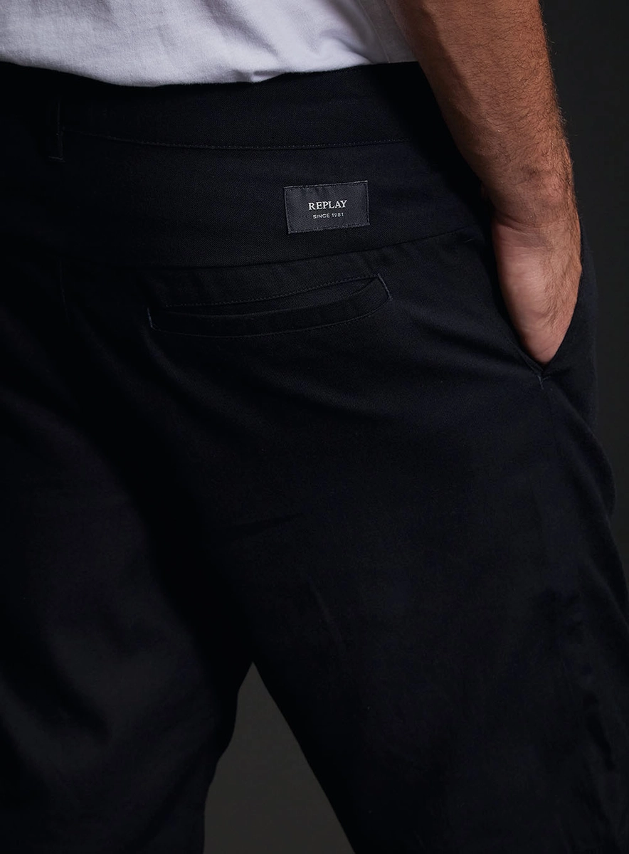 Bermuda Alfaiataria Regular Masculina Preto Lcecci