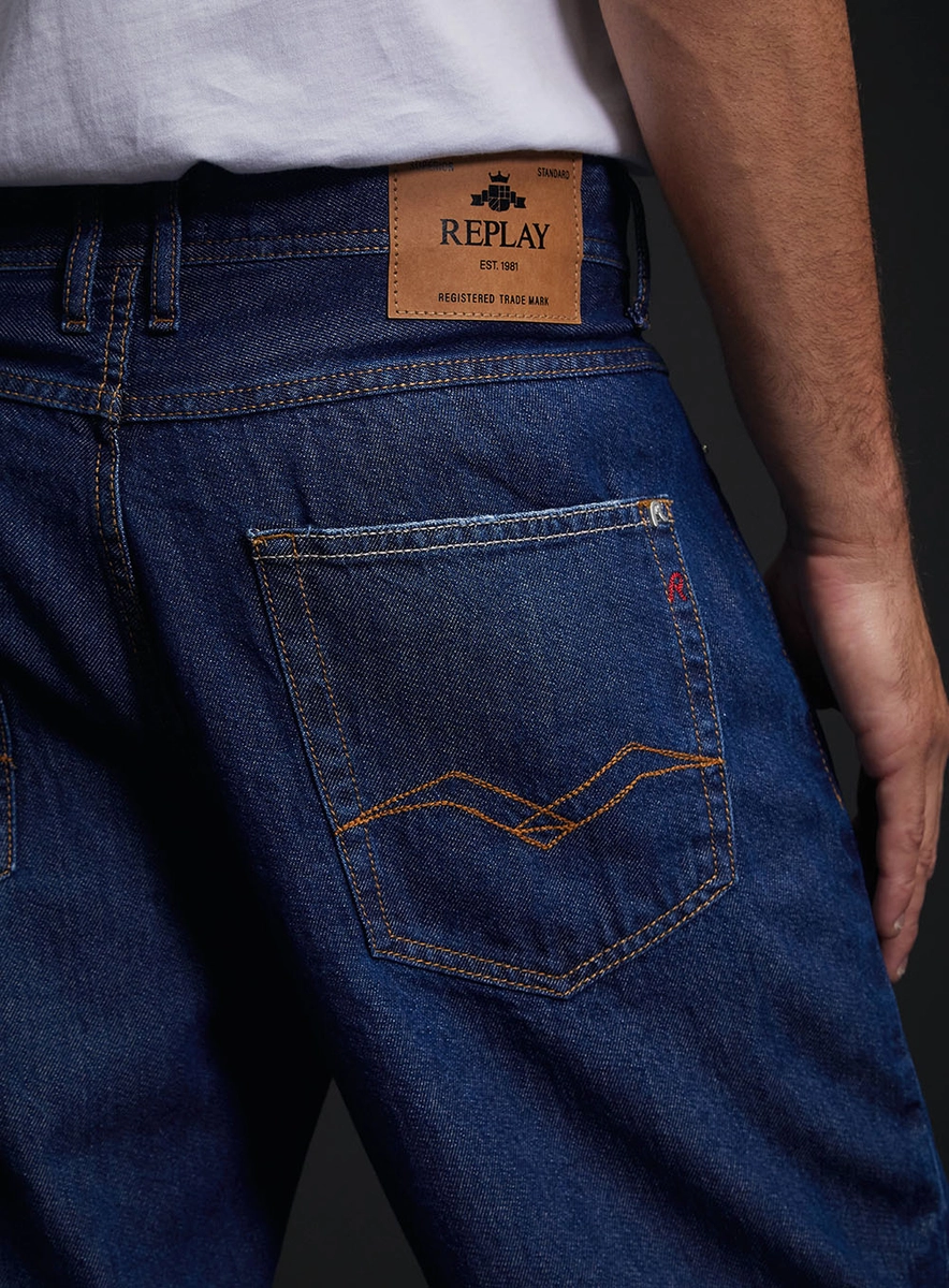 Bermuda Jeans Grover Straight Masculina Índigo Lcecci
