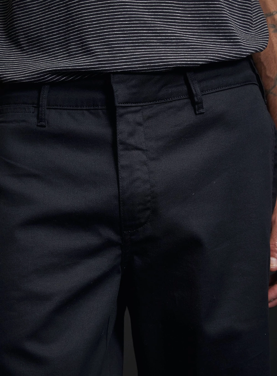 Bermuda Sarja Alfaiataria Chino Masculina Preto Lcecci