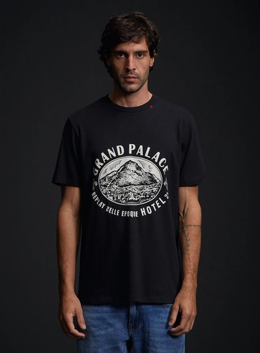 Camiseta Masculina Regular Com Estampa