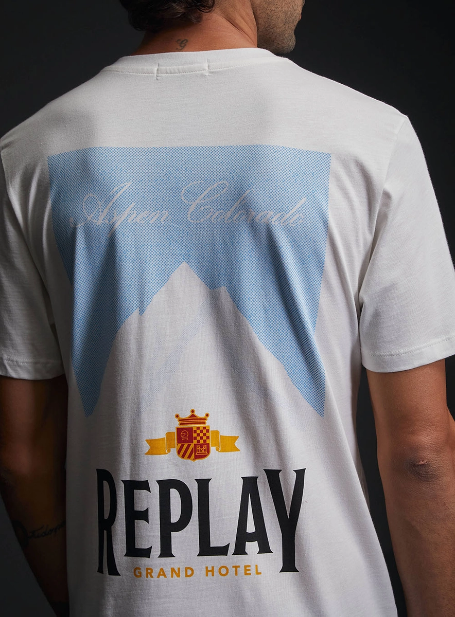 Camiseta Masculina Regular Estampada Off Shell Lcecci