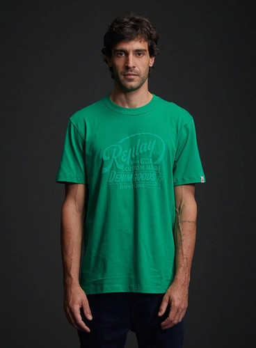 Camiseta Regular Com Detalhe Em Relevo