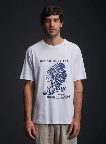 Camiseta Relaxed Estampada