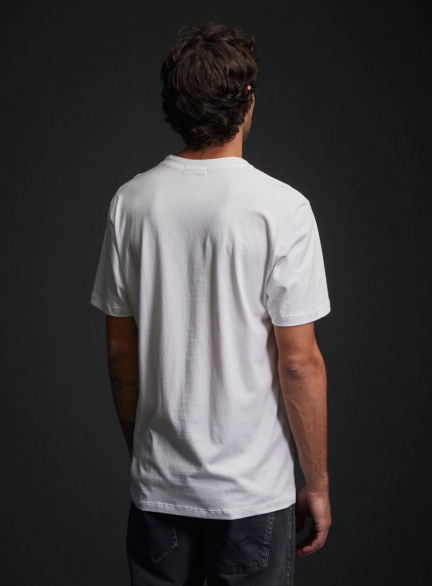 Camiseta Básica Regular Masculina Off Shell Lcecci
