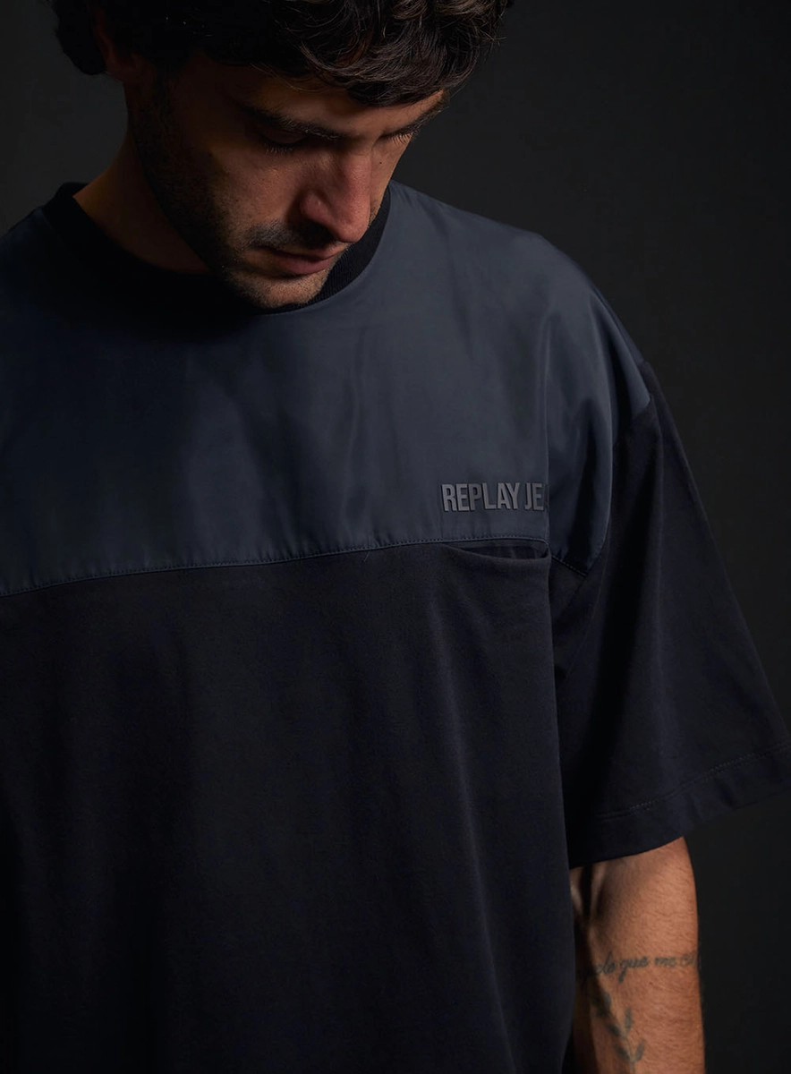 Camiseta Masculina Over Preto Lcecci