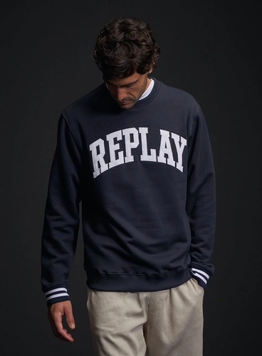 Blusão Moletom Masculina Regular Com Bordado