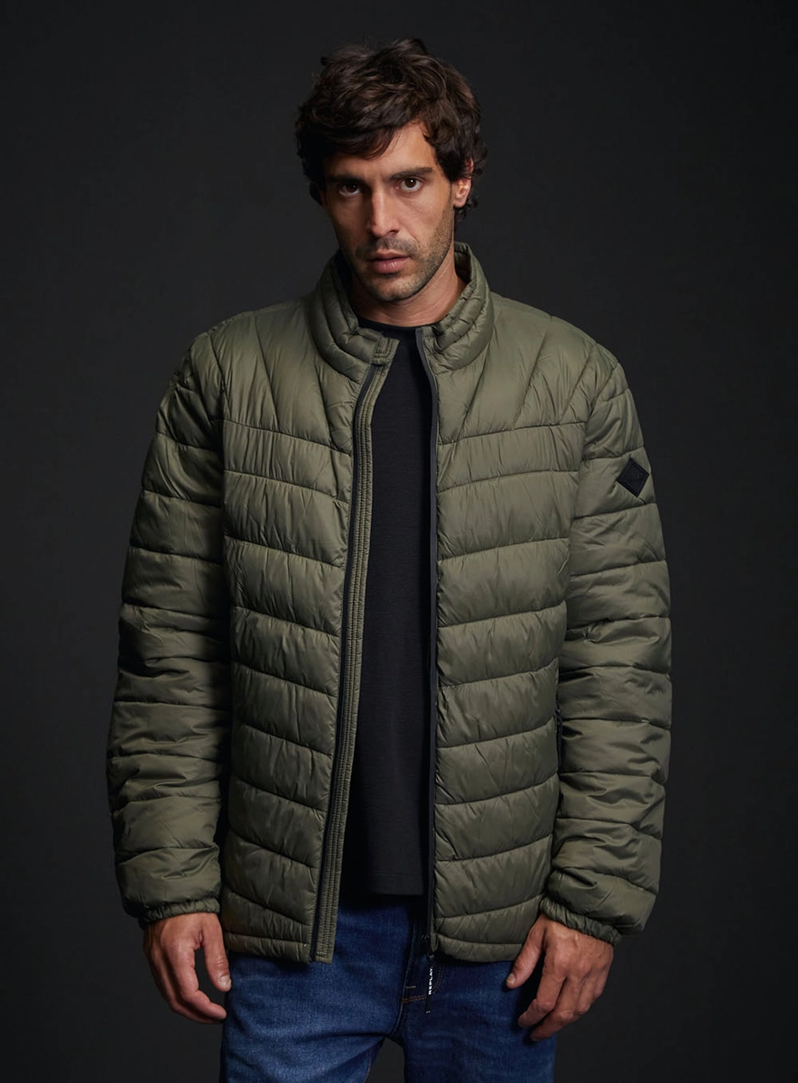 Jaqueta Masculina Matelasse Nylon Básica -