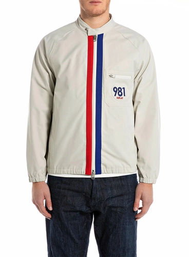 Jaqueta Regular Masculina Gola Padre