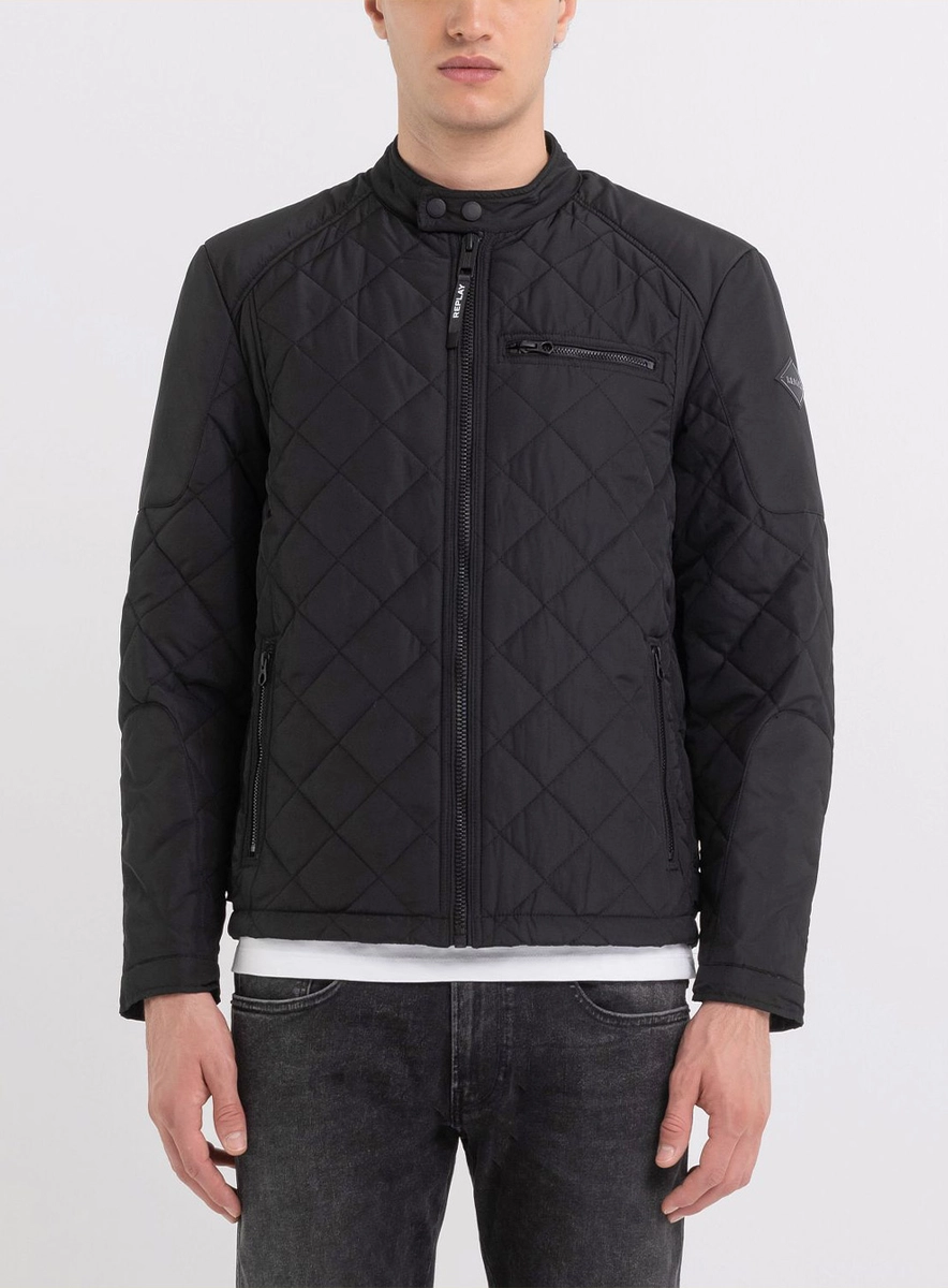 Jaqueta Bikker Nylon Masculina Preto Replay