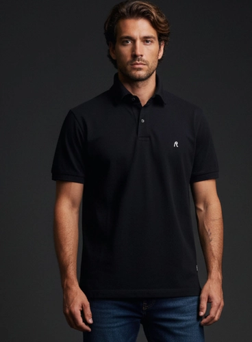Polo Masculina Regular Básica Pima