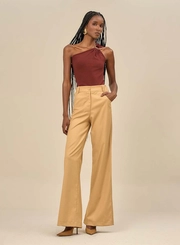 Calça Feminina Alfaiataria Pantalona