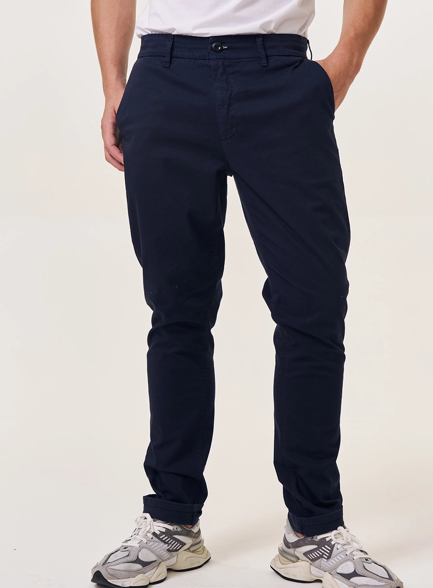 Calça Sarja Masculina Chino Azul Caelum Replay