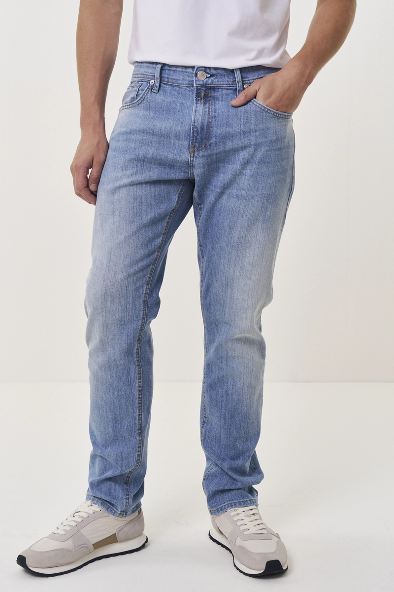 Calça Jeans Masculina Wilbbi Regular Slim Índigo Lcecci