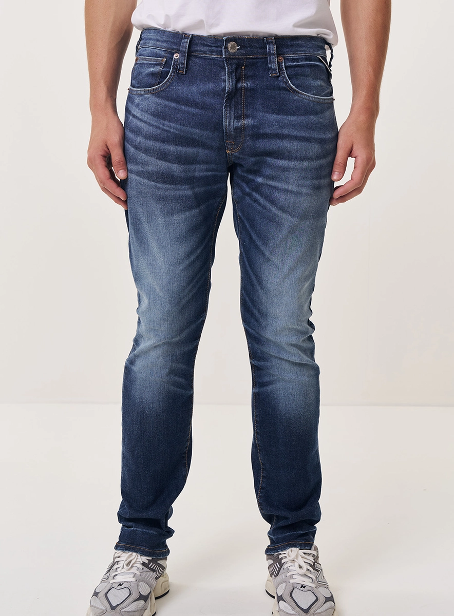 Calça Jeans Masculina Neaal Skinny Índigo Replay