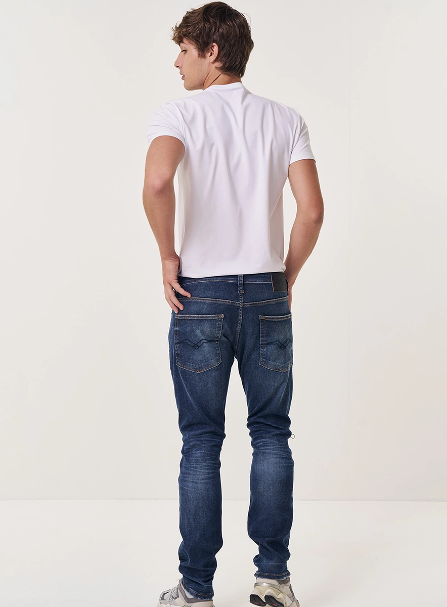 Calça Jeans Masculina Neaal Skinny Índigo Lcecci
