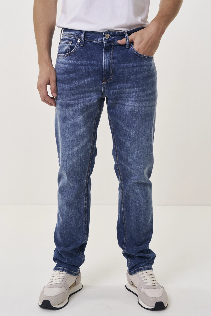 Calça Jeans Masculina Wilbbi Regular Slim Índigo Lcecci
