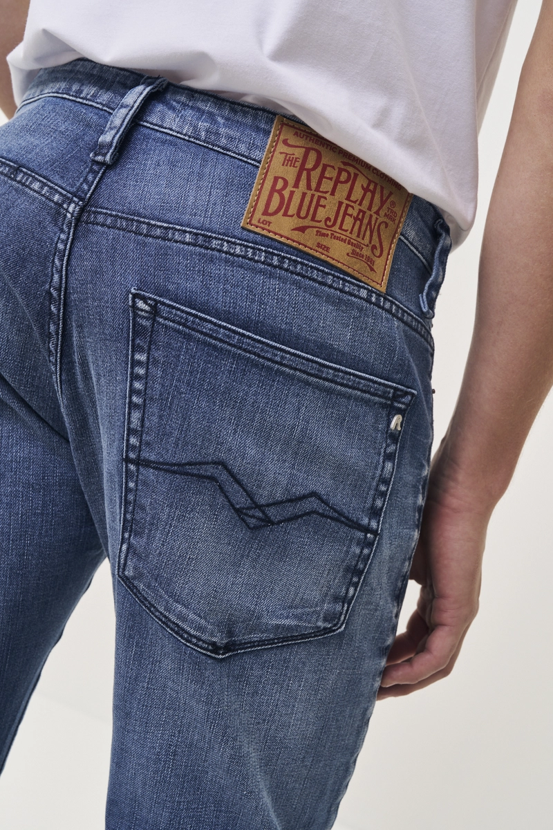 Calça Jeans Masculina Neaal Skinny Índigo Lcecci