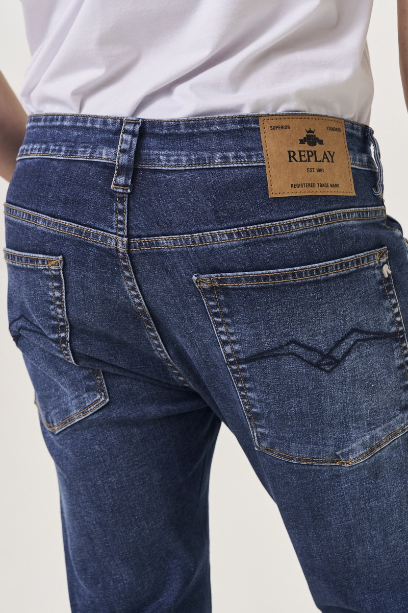 Calça Jeans Masculina Neaal Skinny Índigo Lcecci