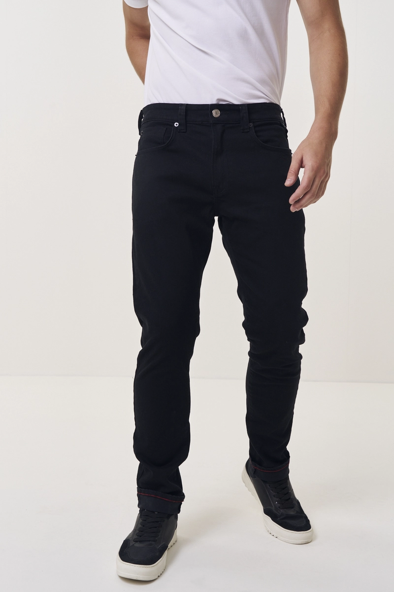 Calça Jeans Masculina Neaal Skinny Denim Preto Índigo Preto Lcecci