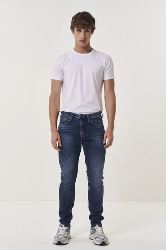 Calça Jeans Masculina Neaal Skinny Cintura Média