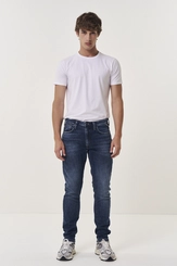 Calça Jeans Masculina Neaal Skinny Cintura Média