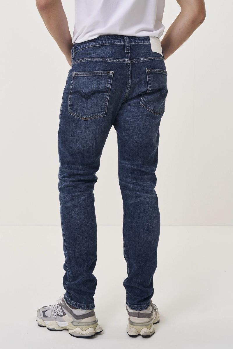 Calça Jeans Masculina Neaal Skinny Cintura Média Índigo Lcecci