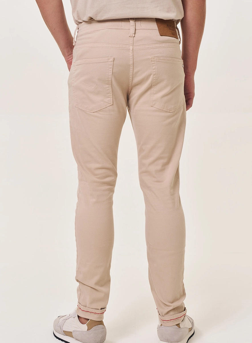 Calça Sarja Masculina Neaal Skinny Bege Lcecci