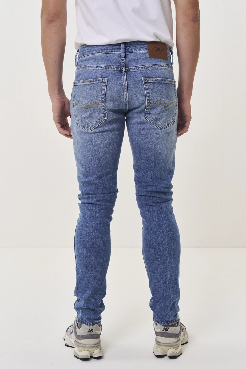 Calça Jeans Masculina Neaal Skinny Índigo Lcecci