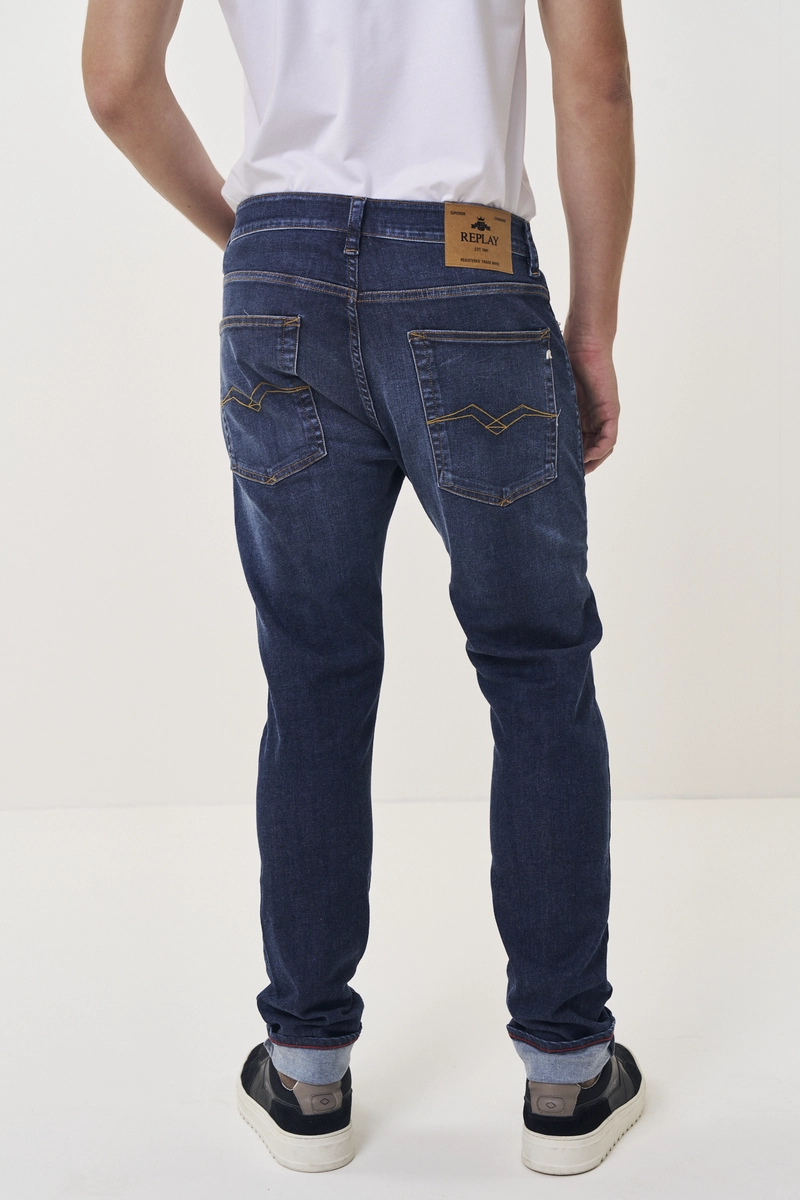 Calça Jeans Masculina Neaal Skinny Índigo Lcecci