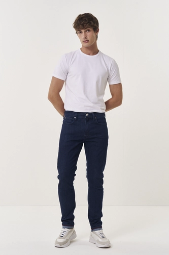Calça Jeans Masculina Neaal Skinny Escura