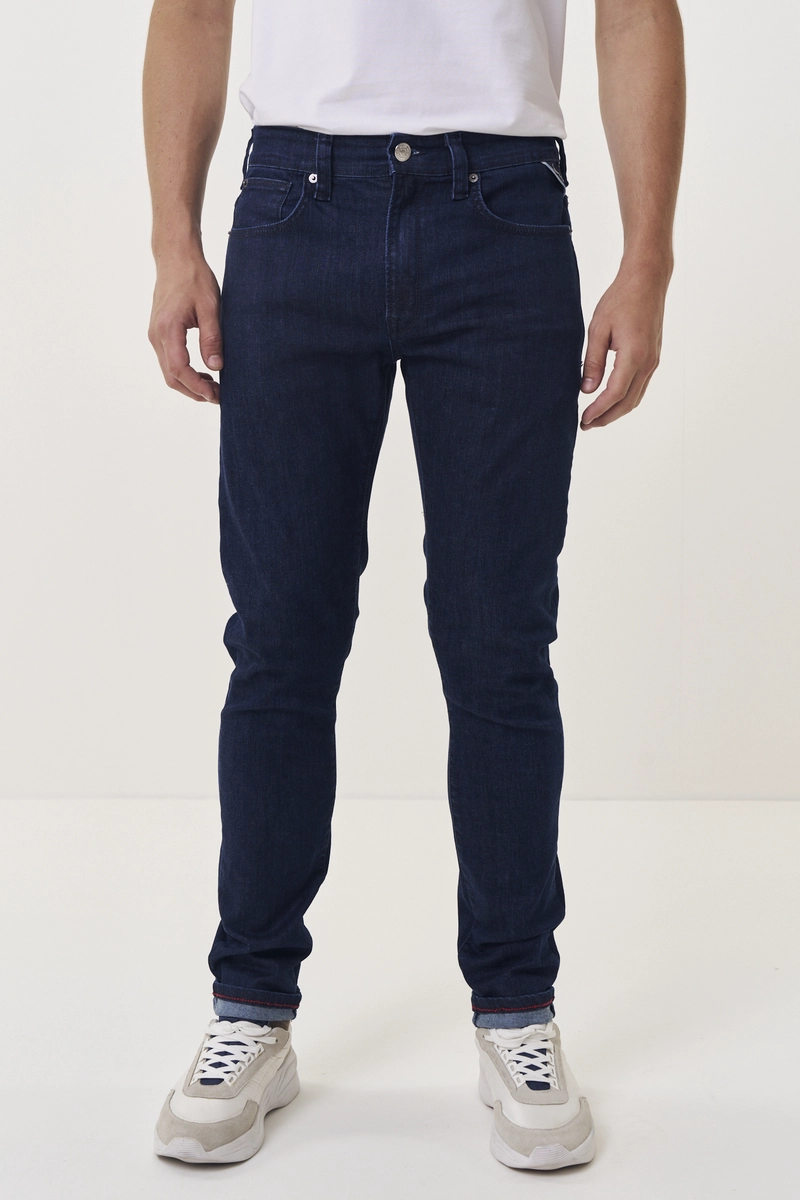 Calça Jeans Masculina Neaal Skinny Escura Índigo Lcecci