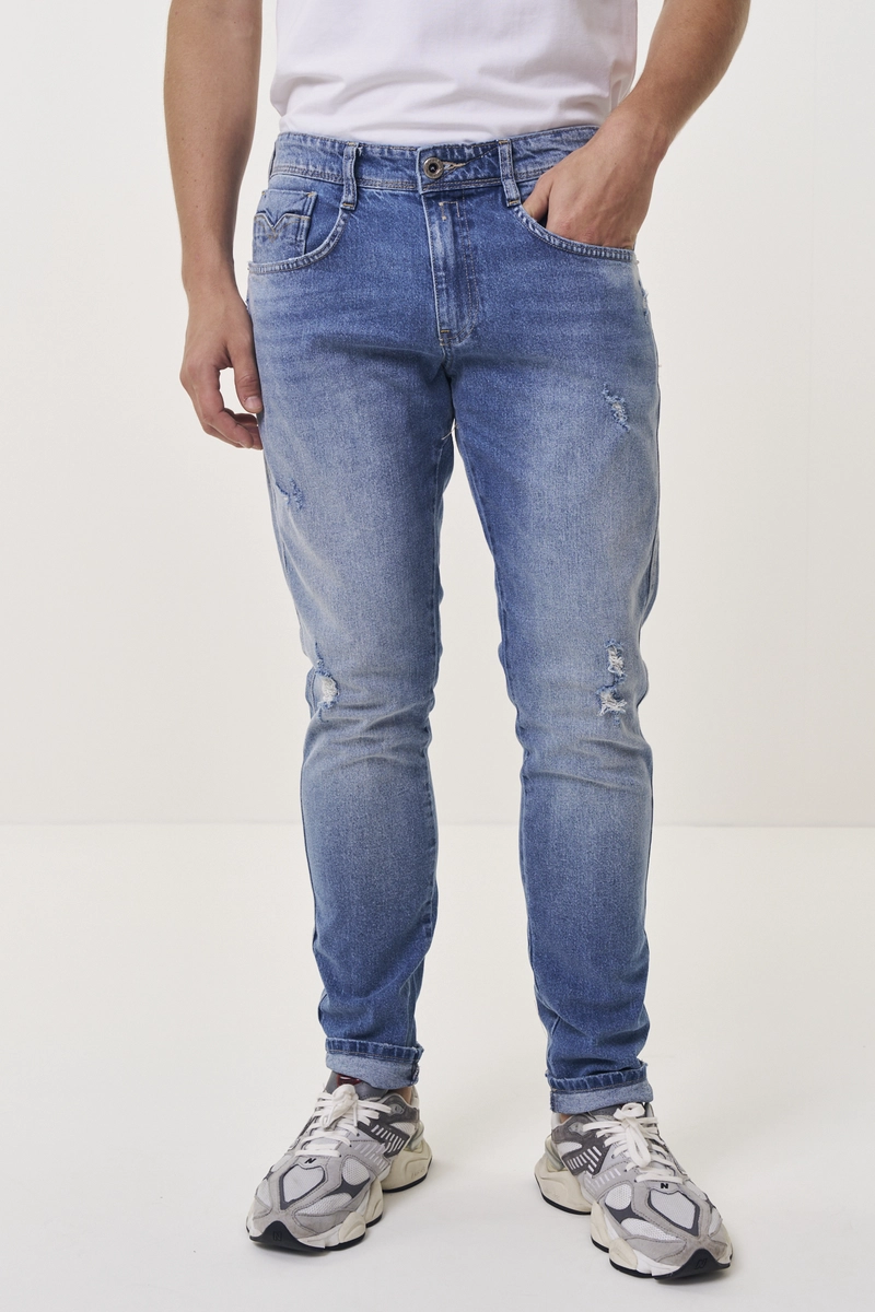 Calça Jeans Masculina Anbass Skinny Índigo Lcecci