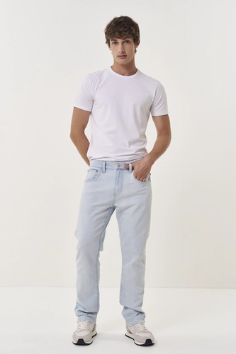 Calça Jeans Masculina Aideen Straight Comfort