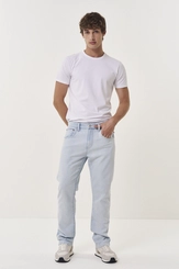 Calça Jeans Masculina Aideen Straight Comfort