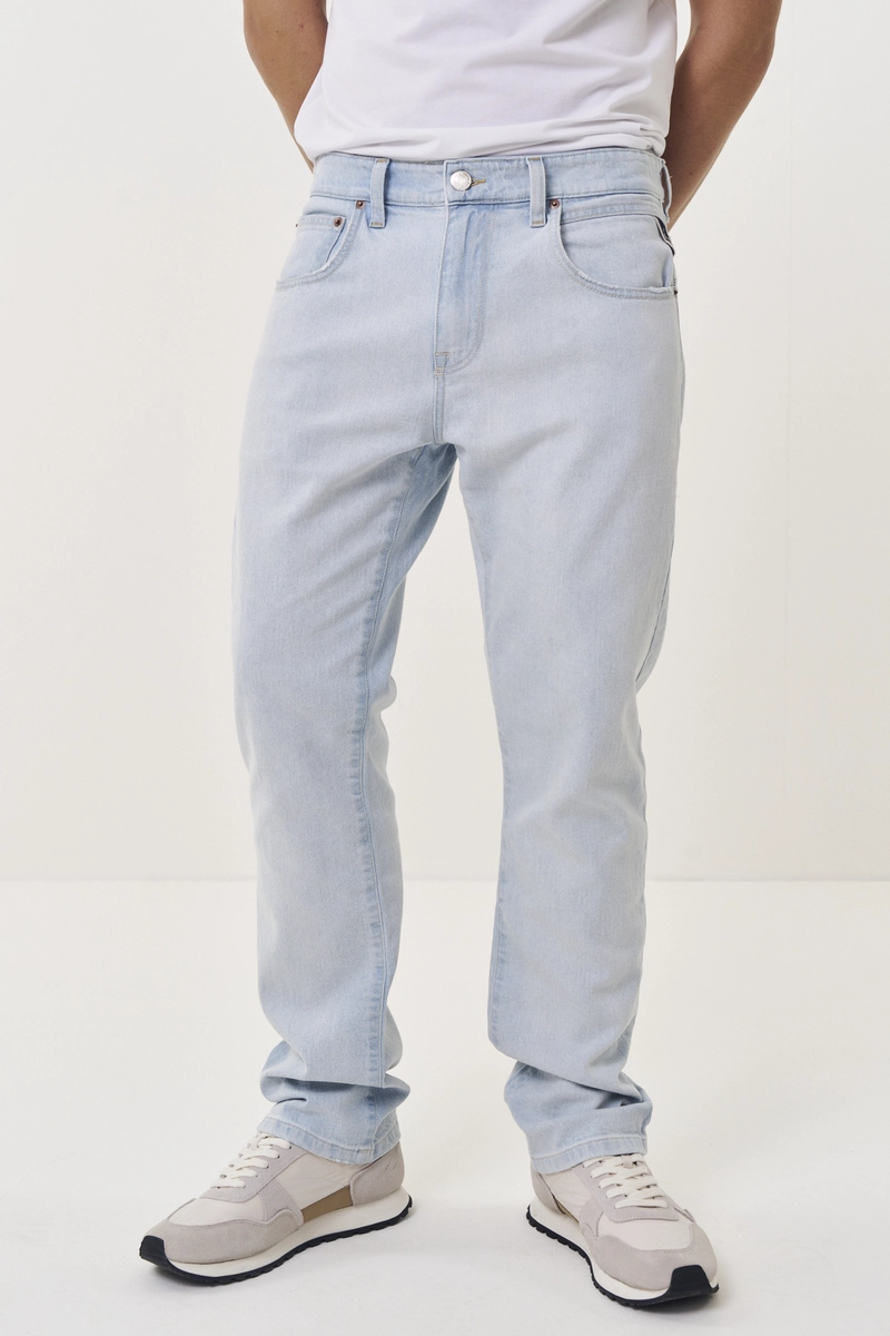 Calça Jeans Masculina Aideen Straight Comfort Índigo Replay