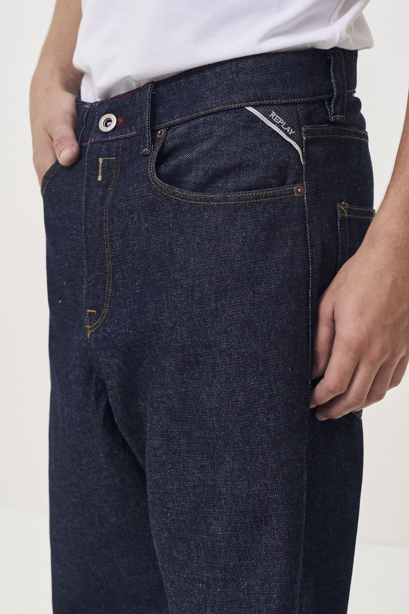 Calça Jeans Masculina Bwaii Relaxed Índigo Lcecci