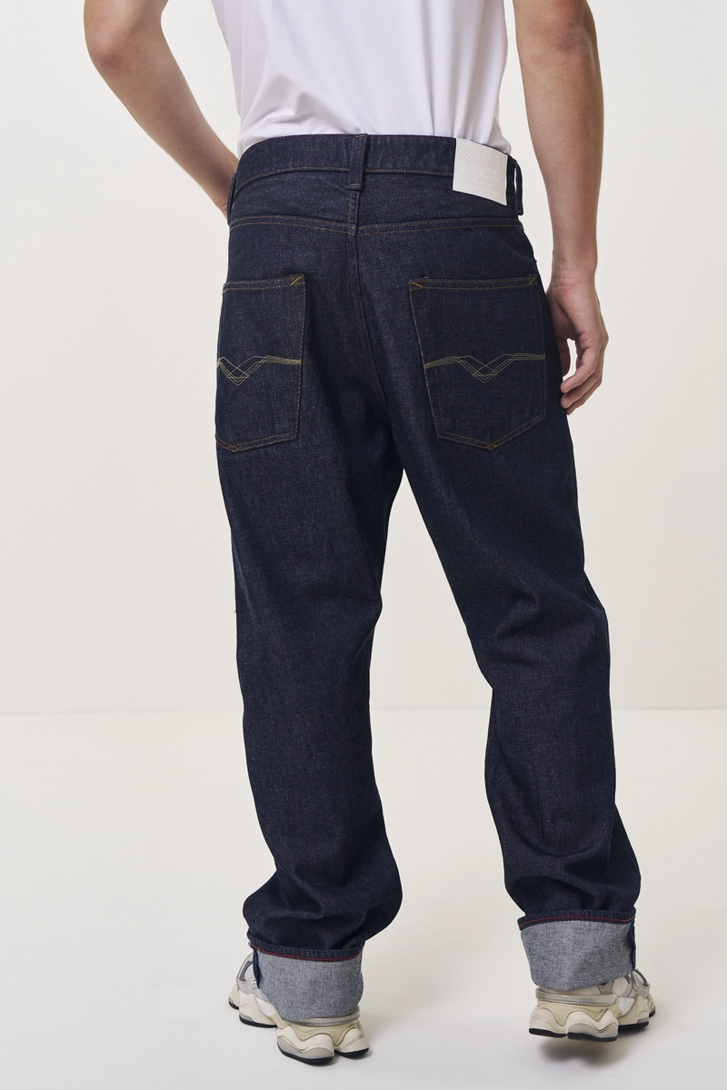 Calça Jeans Masculina Bwaii Relaxed Índigo Lcecci