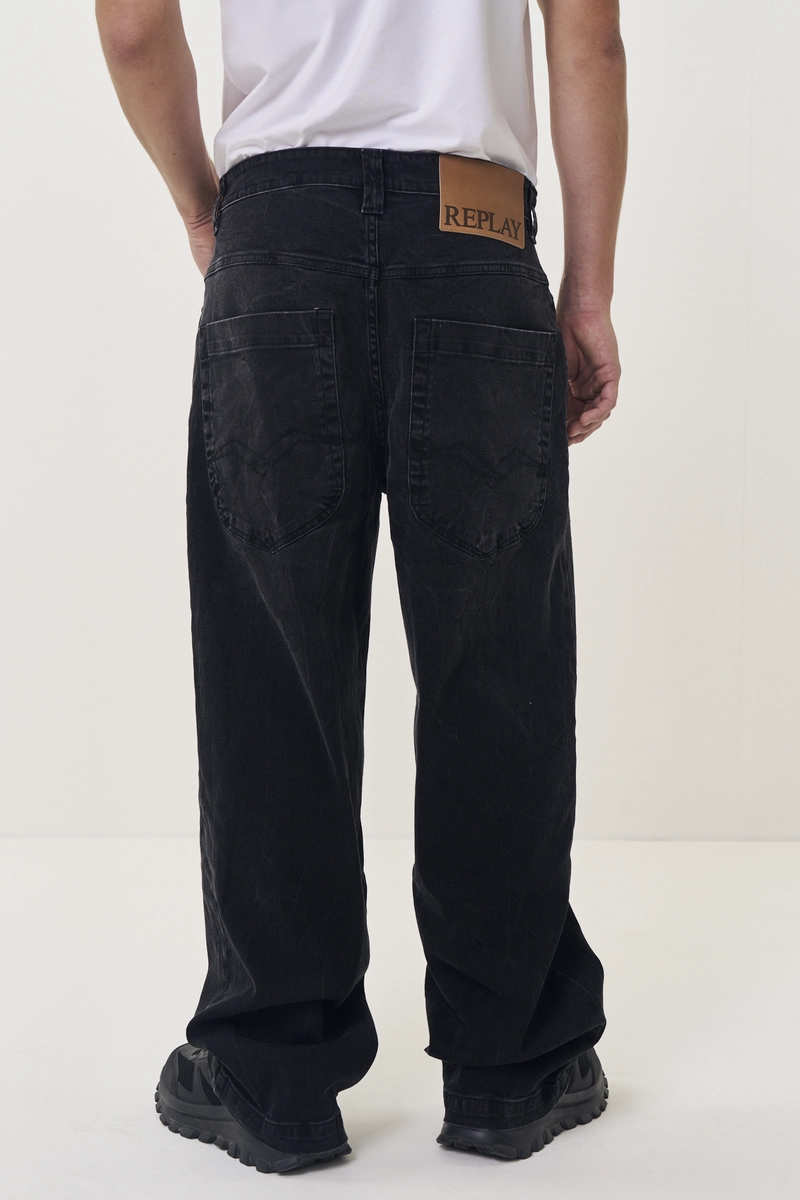 Calça Jeans Masculina Ferys Índigo Preto Lcecci