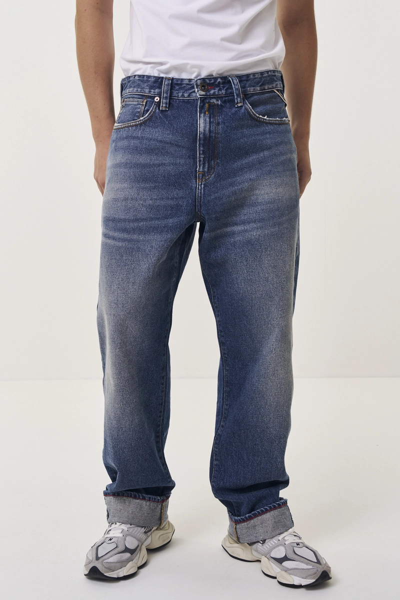 Calça Jeans Masculina Bwaii Relaxed Índigo Replay