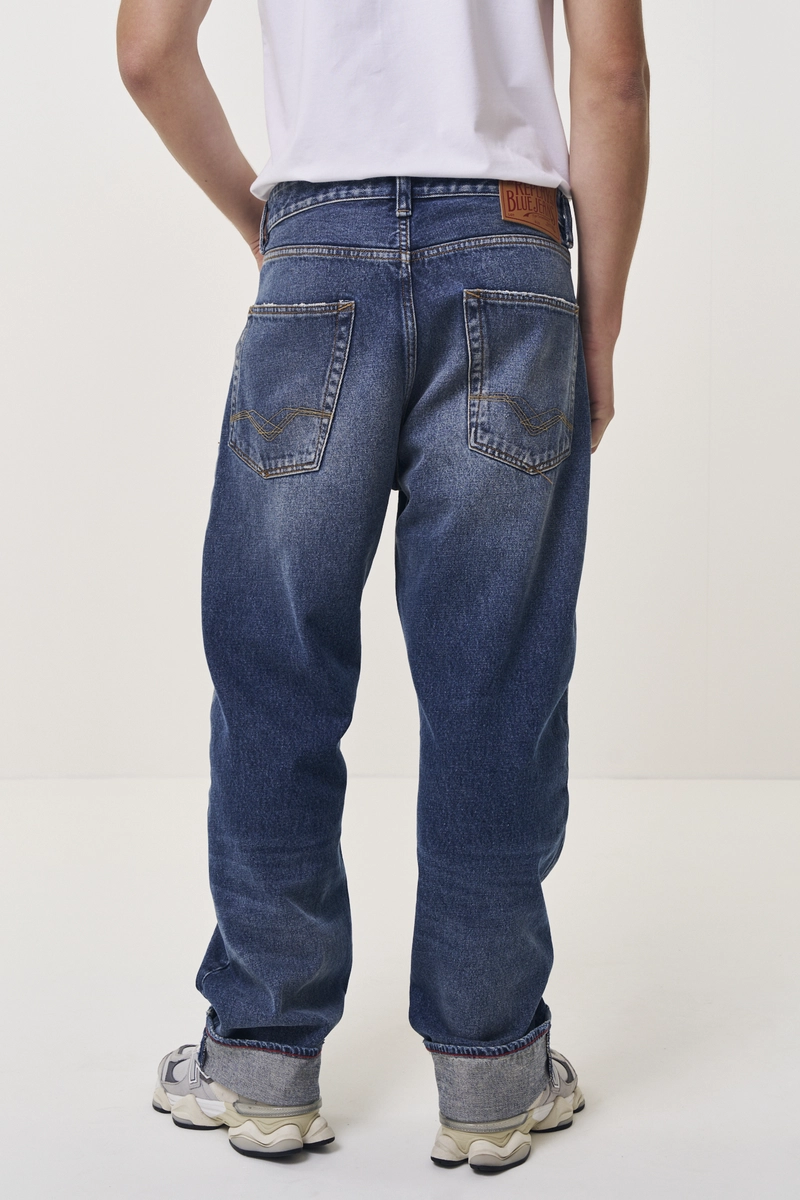 Calça Jeans Masculina Bwaii Relaxed Índigo Lcecci