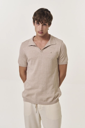 Polo Tricô Masculina Regular