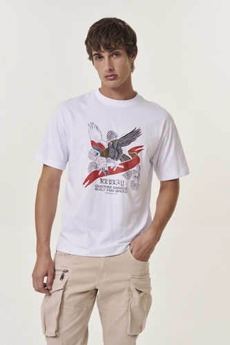 Camiseta Masculina Relaxed Estampada