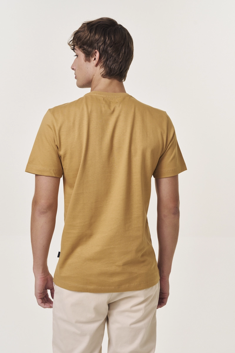 Camiseta Masculina Regular Tokyo Marrom Lcecci