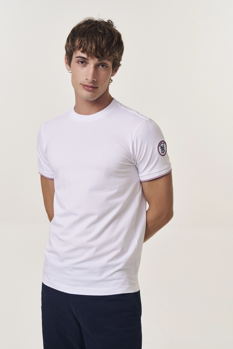 Camiseta Masculina Relaxed Branco Lcecci