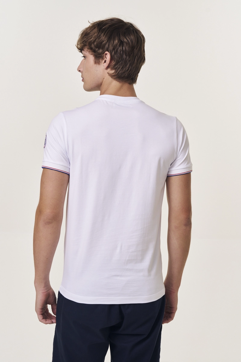 Camiseta Masculina Relaxed Branco Lcecci