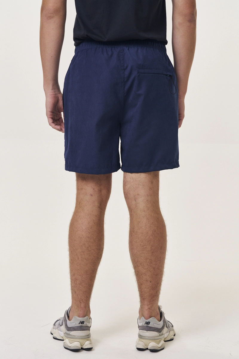 Beachshort Cós Com Elástico Azul Caelum Lcecci
