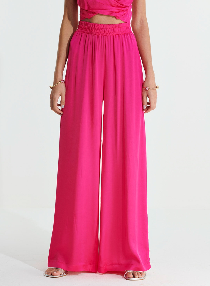 Cal a Pantalona Com El stico Rosa LCECCI